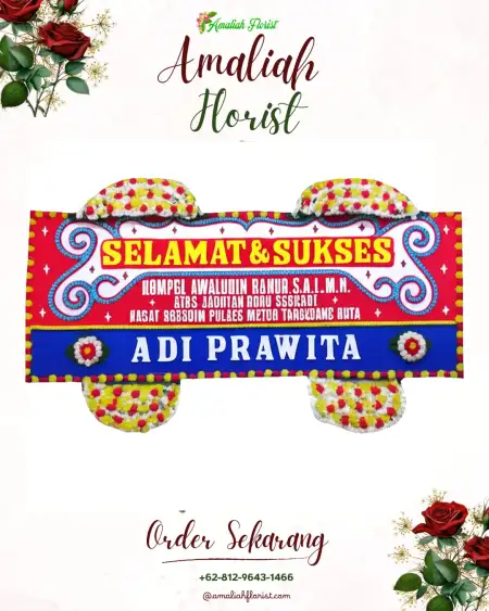 Papan Bunga Ucapan Selamat Cimeuhmal